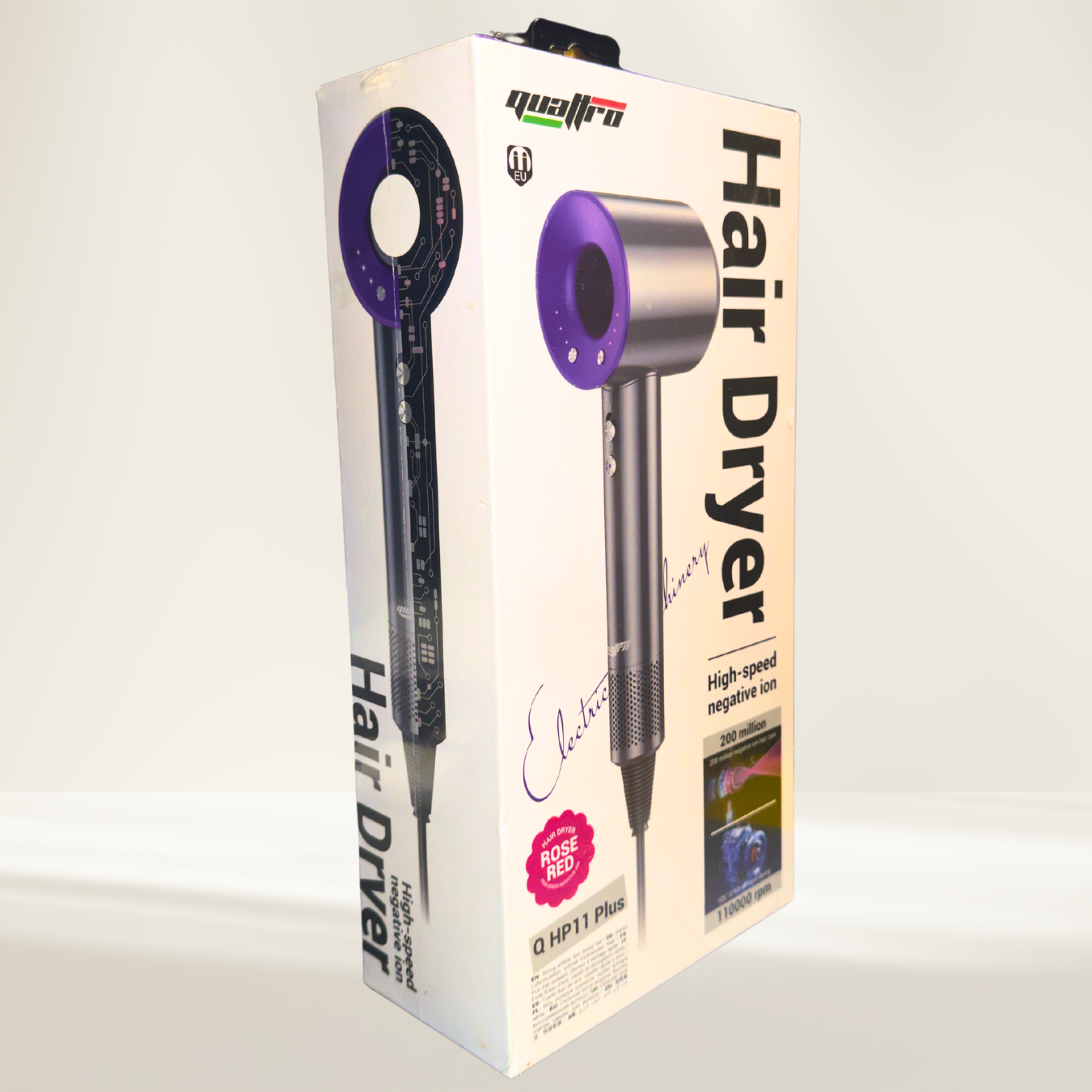 מייבש שיער מקצועי HAIR DRYER QUATTRO